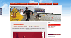 Desktop Screenshot of leniwce.pl